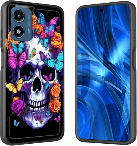 Miniatura 52 de Funda para Moto G 5G 2023, [probada en caídas de grado militar], resistente, resistente, resistente, a prueba de golpes, funda protectora