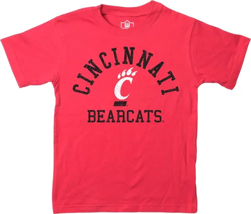 Miniatura 13 de Wes and Willy Camiseta de algodón orgánico de manga corta para niños de la NCAA rutgers scarlet knights rojo
