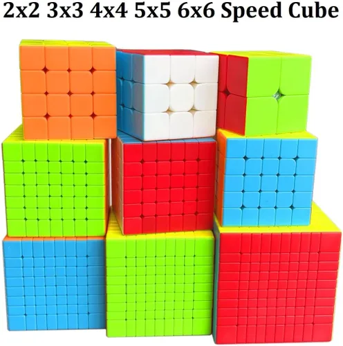 Miniatura 6 de Cubo de velocidad 3x3, rompecabezas de cubo 3x3 juguetes educativos