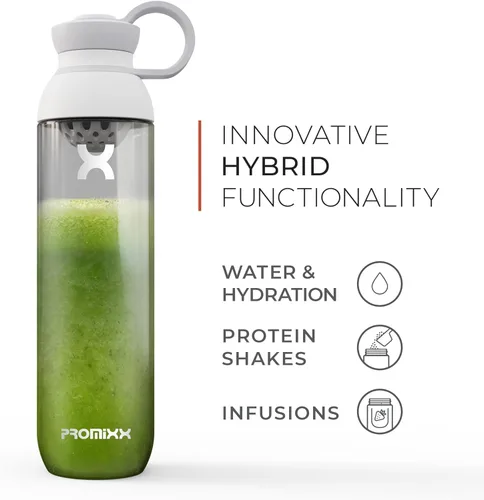 Miniatura 2 de Promixx FORM - Botella mezcladora de proteínas, una calidad prémium para infusiones e hidratación, botella de gimnasio duradera, tapa a prueba