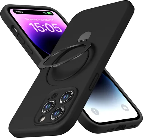 Miniatura 8 de CellEver Funda magnética fuerte para iPhone 14 Pro Max [para carga MagSafe] [protección de cámara] protección de alta resistencia, funda de silicona