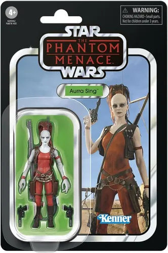 Miniatura 3 de STAR WARS The Vintage Collection Aurra Sing, The Phantom Menace Figura de acción coleccionable de 3.75 pulgadas
