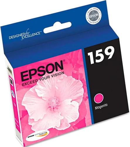 Miniatura 4 de Epson UltraChrome Hi-Gloss 159 -Cartucho de inyección de tinta (Magenta) (T159320)