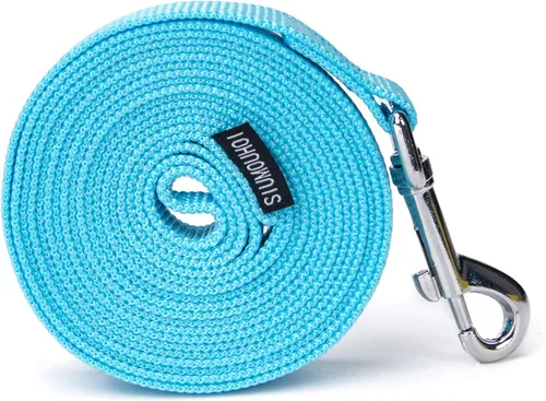 Miniatura 14 de Correa de entrenamiento de nailon resistente y duradera, cuerda de tracción de 1 pulgada de ancho, 6 pies de largo, para perros pequeños y medianos