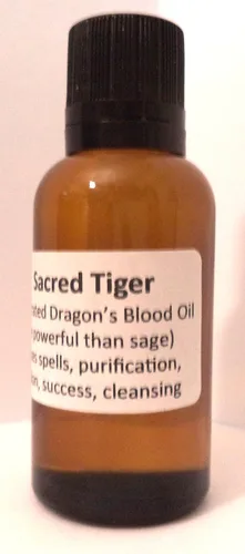 Miniatura 4 de Sacred Tiger Dragon's Blood - Incienso líquido concentrado 100% 1.0 fl oz (1 onza)