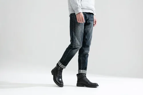 Miniatura 8 de Jousen Mens Casual Boots Chukka Leather Boots for Men's Dress Boots