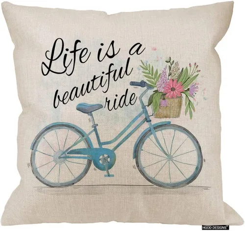 Miniatura 12 de HGOD DESIGNS Cushion are The Essence of The Chair - Funda de almohada con cita de 18 x 18 pulgadas, fundas cuadradas de algodón y lino