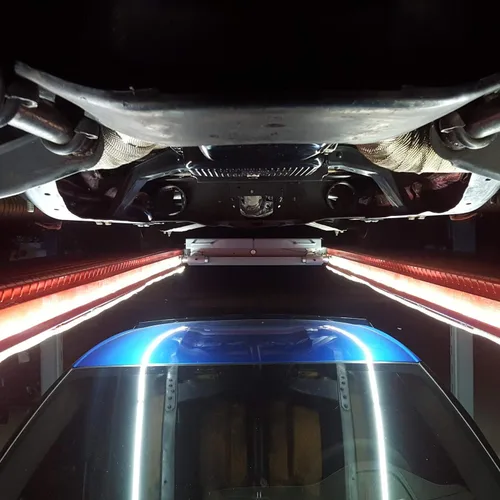 Miniatura 3 de Luces para Elevador de 4 Postes Tira LED Súper Brillante con Imanes de Neodimio (LEDs Blancos, Elevadores de 13')
