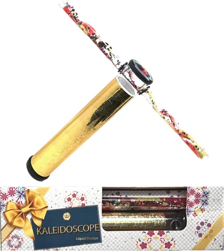 Miniatura 2 de Star Magic Caleidoscopio de varita gigante con purpurina – Caleidoscopio líquido de 9 pulgadas – Un caleidoscopio de color seleccionado al azar