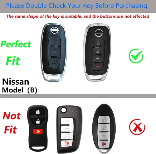 Miniatura 44 de Funda para llavero BMW con llavero, fibra de carbono real, protección de aleación de zinc, compatible con BMW 1 3 4 5 6 7 Series X1 X3 X4 M5 M6 GT3
