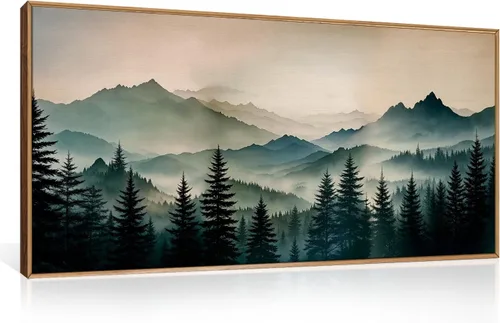 Miniatura 28 de HPINUB - Lienzo decorativo abstracto moderno para pared, juego de 3 impresiones artísticas enmarcadas, pintura de pared grande en blanco y negro, 16