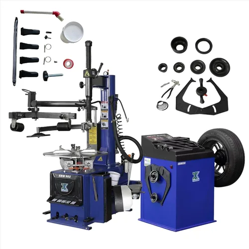 XK Cambiador automático de neumáticos, 1.5 caballos de potencia, balanceador de llanta, Combo 960 680