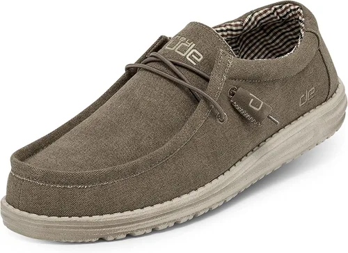Hey Dude - Zapatos Wally en múltiples colores para hombre mocasines con cordones para hombre cómodos y ligeros
