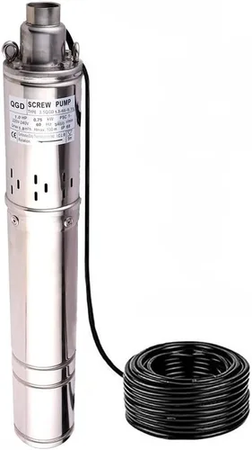 Miniatura 8 de Bomba de Pozo de Tornillo de Acero Inoxidable de 2 Pulgadas 220V/60Hz Bomba Sumergible para Pozo Profundo 0.5Hp 164 pies Bomba de Agua de Pozo 50mm