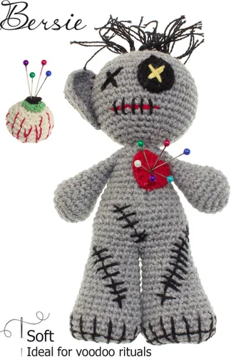 Miniatura 3 de Muñeca vudú hecha a mano - Ashy