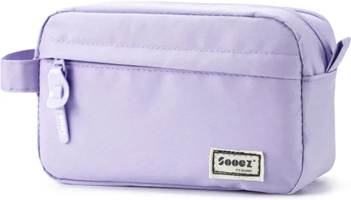 Miniatura 9 de Sooez Estuche para lápices original de alta capacidad, bolsa grande para lápices, estuche organizador para bolígrafos, suministros estéticos