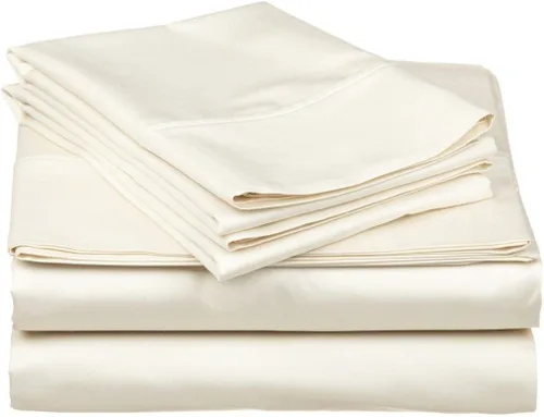Miniatura 21 de Juego de sábanas RRRlinen para cama ajustable de 800 hilos, 4 piezas, juego de sábanas de 100% algodón, bolsillo profundo, 21 pulgadas