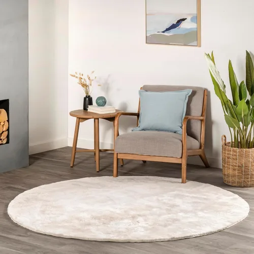 Miniatura 23 de nuLOOM Alfombra de Área de Felpa Acogedora de 5' x 8', Lavable a Máquina, Antideslizante, Alfombra Shag Suave y Esponjosa para Sala de Estar, Crema
