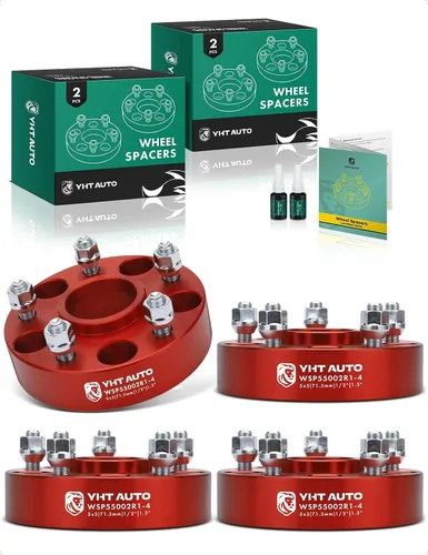 Miniatura 17 de YHTAUTO Espaciadores de rueda centrados en el cubo de 5x5 de 1.25 pulgadas para Jeep Grand Cherokee XK WJ WK JK JL 1999-2010, Wrangler 2007-2018