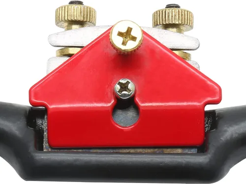 Miniatura 5 de Jiozermi Portavoces ajustables de 9 pulgadas con 4 hojas de metal de repuesto, plano de carpintería, cepilladora manual para artesanos de madera