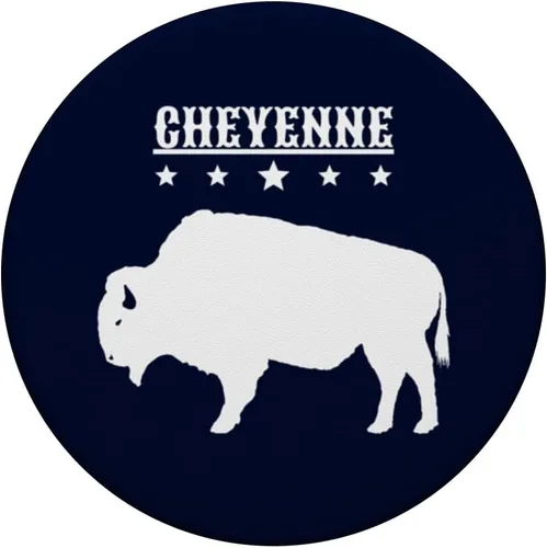 Miniatura 3 de Cheyenne Wyoming Bison PopSockets Swappable PopGrip
