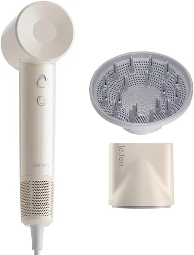 Secador de Pelo Laifen SE Lite, Secador de Pelo Iónico Negativo con Motor Sin Escobillas de 100,000 RPM para Secado Rápido, Secador de Pelo de Alta