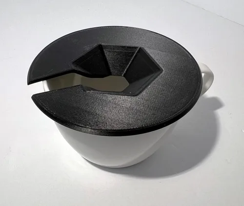 Taza de café compatible con Keurig y otras máquinas de preparación de una sola porción (negro)