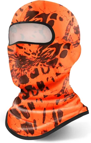 Miniatura 14 de YESLIFE Pasamontañas de esquí para hombres, máscara facial de verano para cascos de motocicleta, accesorios de motocross, polaina de cuello, bandanas