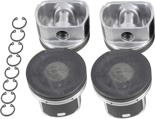 Miniatura 2 de DNJ Juego de pistones P800A estándar para Audi 1999-2006, Volkswagen A4, A4 Quattro, Beetle 1.8L L4 20V DOHC 1781cc