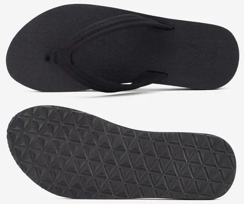 Miniatura 7 de KuaiLu Chanclas con soporte de arco para mujer, cómodas, ligeras, suaves, acolchadas, para yoga, sandalias para caminar