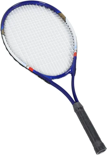 Miniatura 5 de Raqueta de tenis de aleación de aluminio de 27 pulgadas para adultos, adolescentes, jugadores intermedios principiantes, con bolsa de raqueta
