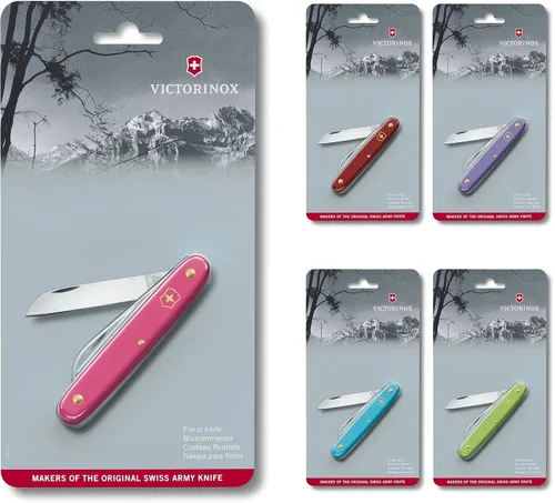Miniatura 5 de Blumenmesser, gerade Klinge, 2.165 in, rosa, Blister