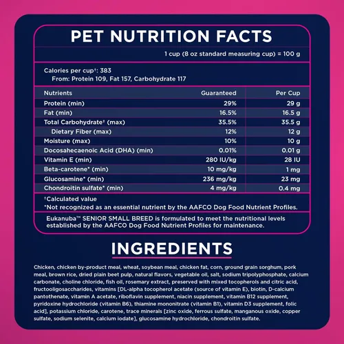 Miniatura 11 de Comida para perros seca EUKANUBA Senior