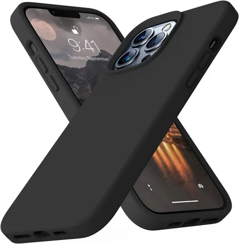 Miniatura 36 de Funda compatible con iPhone 13 de 6.1 pulgadas, de silicona líquida premium [forro de microfibra suave antiarañazos], goma de gel, protección Uva