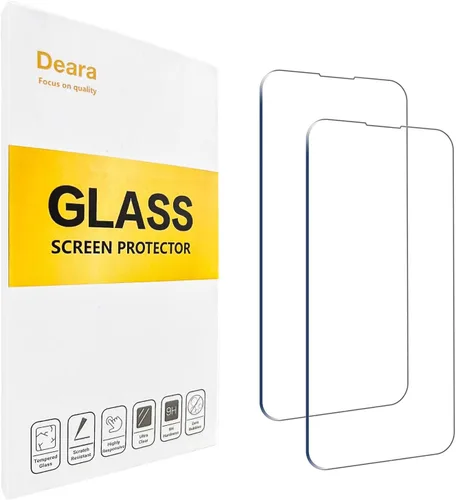 Miniatura 10 de Deara ArmorPro 9H+ Protector de pantalla de vidrio templado para iPhone 14 Plus/iPhone 13 Pro Max [6.7 pulgadas], compatible con fundas