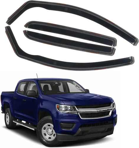 Miniatura 44 de Protectores de lluvia in Channel para Jeep Grand Cherokee L 2021, 2022, 2023, 2024, 2025 2026, deflectores de viento laterales duraderos, viseras