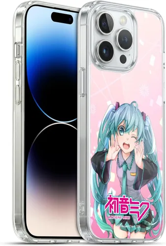 Miniatura 46 de Head Case Designs Licencia Oficial Hatsune Miku Gráficos Lindos Carcasa de Gel [Protección de Grado Militar] Compatible con Apple iPhone 7