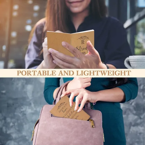 Miniatura 7 de Kosiz 100 piezas de regalo cristiano para el día del padre, versículo bíblico, cuadernos religiosos cristianos, diario de oración a granel