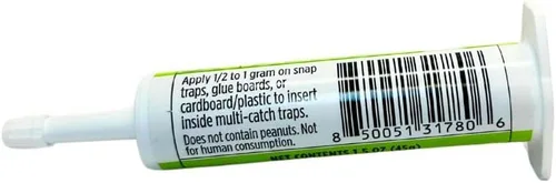 Miniatura 4 de Grandpa Gus’s Atrayente de Roedores de Grado Alimentario para Trampas de Ratas y Ratones, Atrayente de Cebo Natural, No Tóxico y Seguro, Compatible