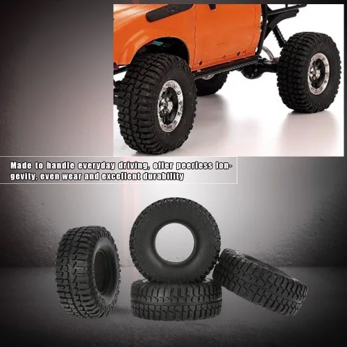 Miniatura 4 de Goolsky 4 neumáticos Austar 1.9 "3.937 in escala 1/10 para 1/10 RC4WD D90 Axial SCX10 RC Rock Crawler