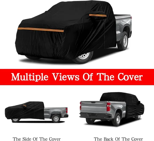 Miniatura 5 de Cubierta impermeable para cabina de camión reemplazable para Ford F-Series, Chevy Silverado, Dodge Ram, GMC Sierra CrewCab de 2 puertas, cubierta