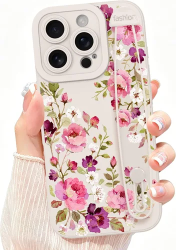 Miniatura 24 de Funda Wlxee para iPhone 15 Pro Max con patrón de ola, TPU suave con parachoques, cuero PU, diseño de cebra lindo para mujeres y niñas - Negro Gris