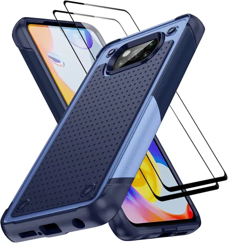 Miniatura 18 de Jeylly Funda protectora para Xiaomi Redmi Note 9 Pro, Redmi Note 9 Pro Max para mujeres y hombres, a prueba de caídas a prueba de golpes de grado