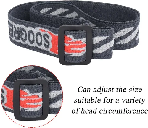 Miniatura 4 de Gafas deportivas con diadema para baloncesto, fútbol, banda protectora para gafas (paquete de 2)