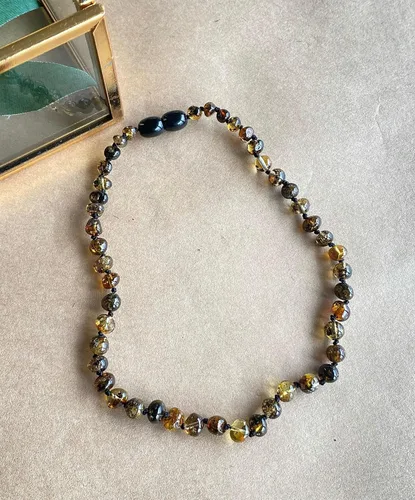 Miniatura 17 de Amber Necklace for Women - HandMade Baltic Jewelry for Adult - 18 inch - 100% Genuine