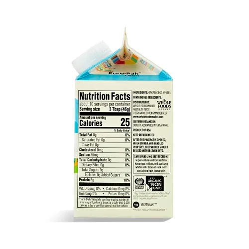 Miniatura 2 de 365 by Whole Foods Market, Claras de huevo orgánicas, 16 onzas