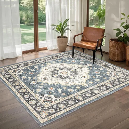Miniatura 17 de Alfombra de Pasillo Lavable 3x10: Corredores Largos Antideslizantes para Pasillo - Alfombra Ultradelgada para Piso Interior para Cocina Entrada