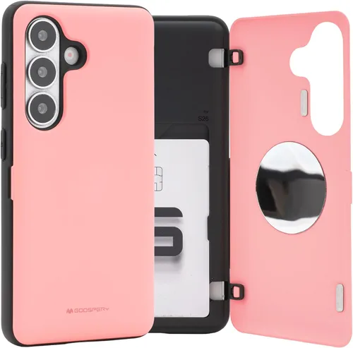 Miniatura 32 de GOOSPERY Funda tipo cartera para Samsung Galaxy S22 Ultra, [tarjetero] parachoques magnético de puerta con cierre automático, cubierta protectora