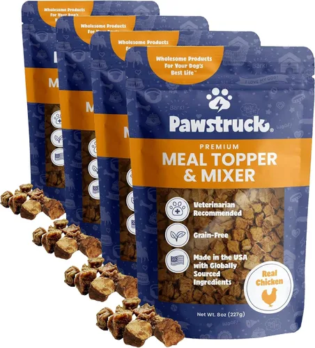 Miniatura 11 de Pawstruck Alimentos para perros secos al aire recomendados por veterinarios para comedores quisquillosos, fabricados en Estados Unidos con carne