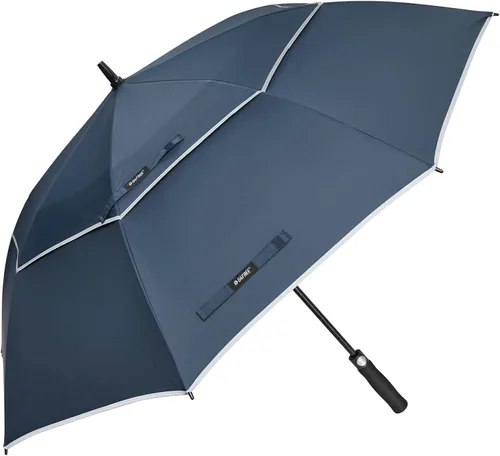 Miniatura 34 de G4Free Paraguas de Golf Automático Abierto de 47/54/62/68 Pulgadas de Tamaño Extra Grande con Doble Cubierta Ventilada Resistente al Viento e